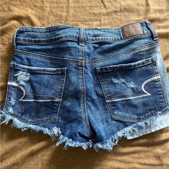 American eagle high rise denim shorts - Picture 2 of 3